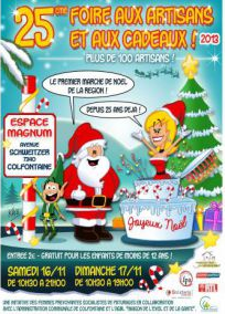 25e Foire aux artisans et aux cadeaux à Colfontaine